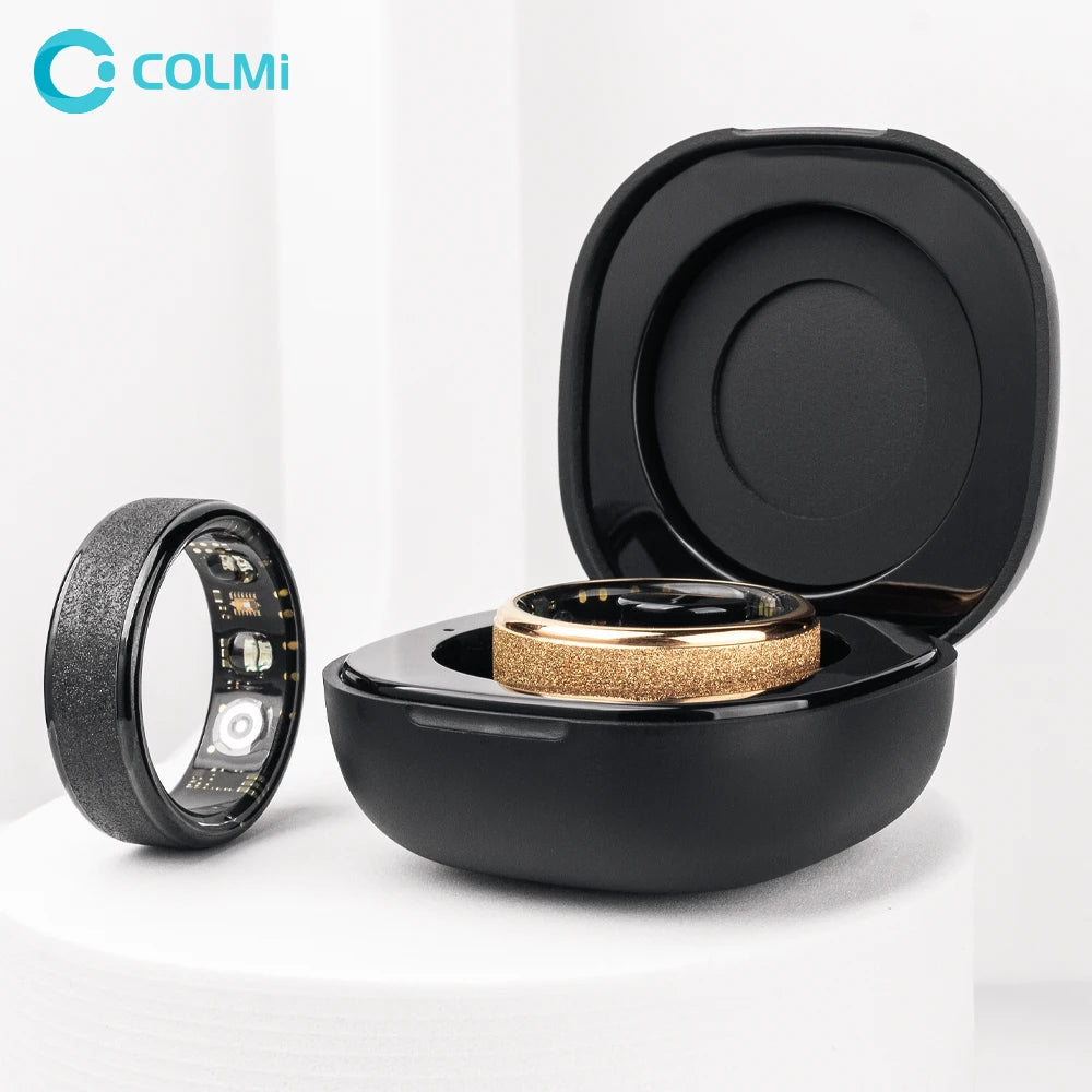 Smart Ring – Health &amp; Sleep Tracker with Charging Case, Waterproof, Multi-Sport Mode