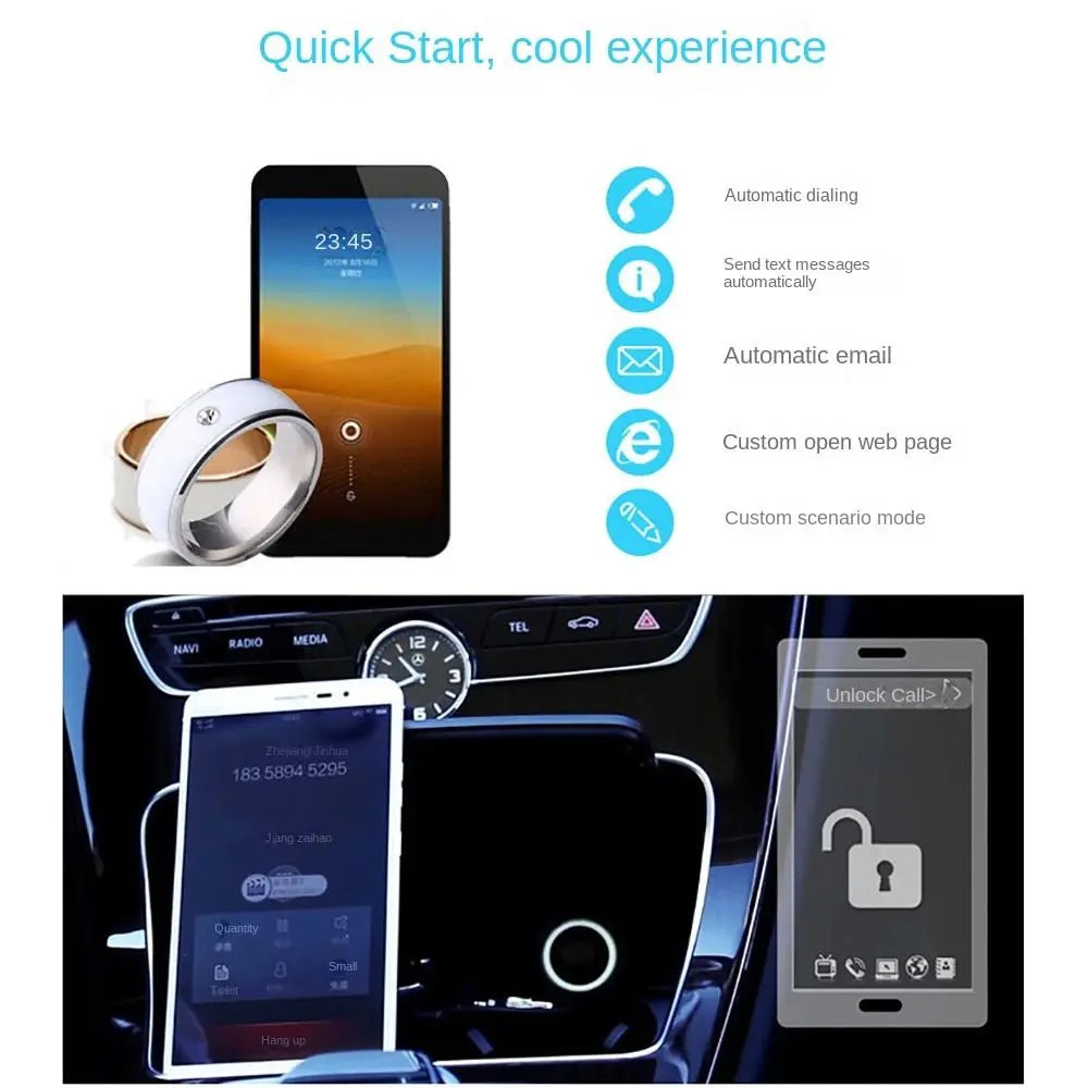 Intelligent Multi-functional NFC Smart Ring