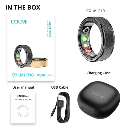 Smart Ring – Health &amp; Sleep Tracker with Charging Case, Waterproof, Multi-Sport Mode