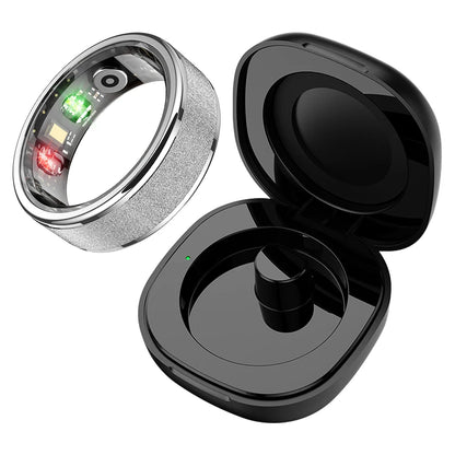 Smart Ring – Health &amp; Sleep Tracker with Charging Case, Waterproof, Multi-Sport Mode